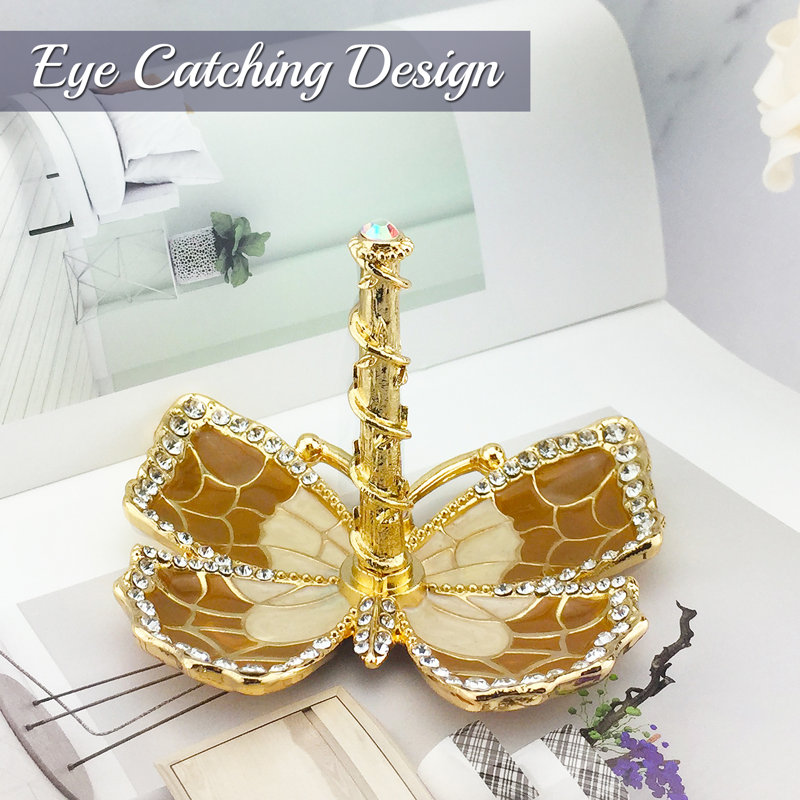 Ring Holder, Gold