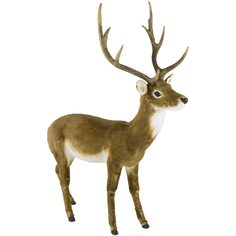 Standing Deer, Large - 54 X 67 Inches