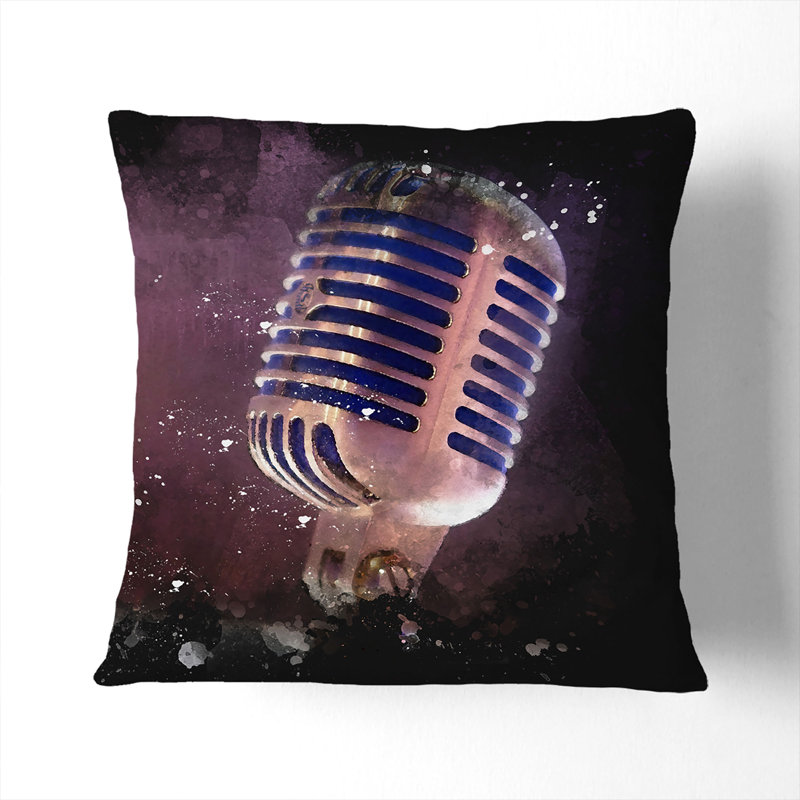 Square Throw Cushion, 40cm H x 40cm W x 15cm D