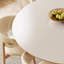 Table ronde en pierre frittée crème-418405297-418405301