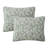 DESIGN STUDIO Arbor Sage Green All-Season Leaf Clipped Texture Quilt Set-1707039779