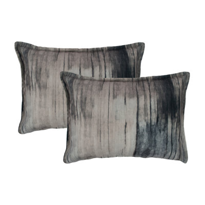 Coussin lombaire en velours Ambiance