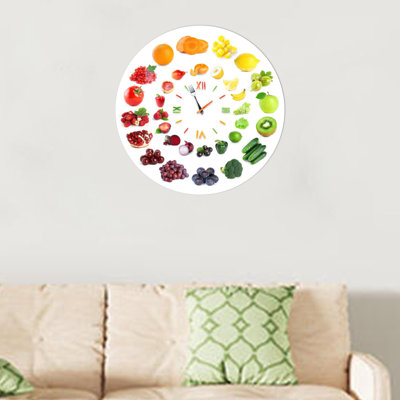 Modern Artistic Fruit-Themed Glass Wall Decor Ideal for Kitchens and as A Personalized Wedding or Christmas Gift