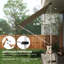 Outsunny Balcony 3 x 1.5m Manual Adjustable Awning for Balcony-182499712