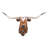 Texas Longhorn Bull Wall Sculpture