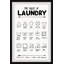 The Rules of Laundry 1 Piece Single Picture Frame Painting-1986042398
