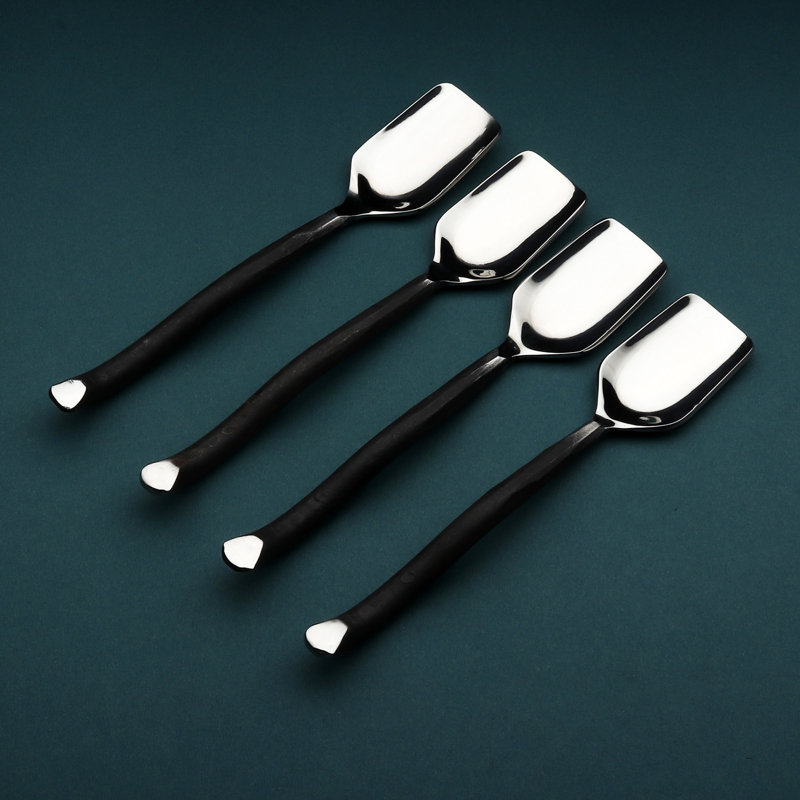 Shirleyan Inox Artisans Twig Stilton Scoop 4 pièces Ensemble