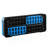 Aerobic Exercise Step Platform Height Adjustable Workout Stepper 4 Riser Blue-126366196