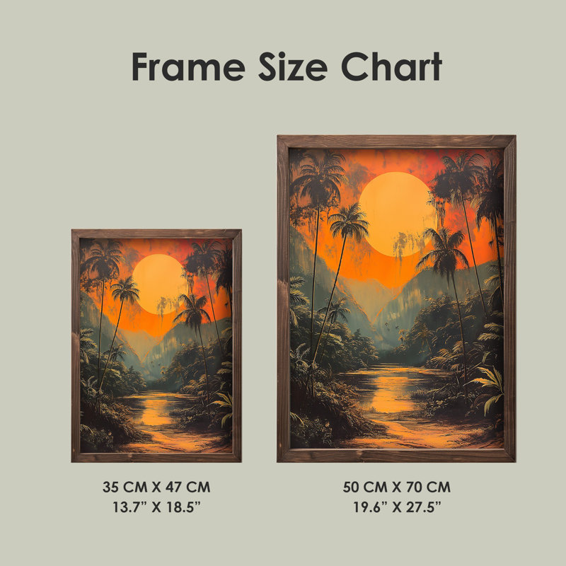 Elegant Decorative Framed MDF Painting, 19.7 x 27.6 x 0.1 inches | 100% MDF (3 mm Thick) with 100% Pine Wood Frame | UV Printed Art for Home Décor, Ideal for Living Room, Office & Gallery Wall Display