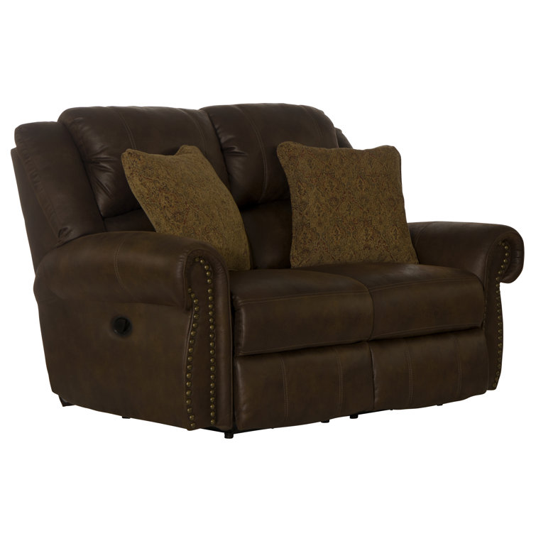 66'' Upholstered Reclining Loveseat