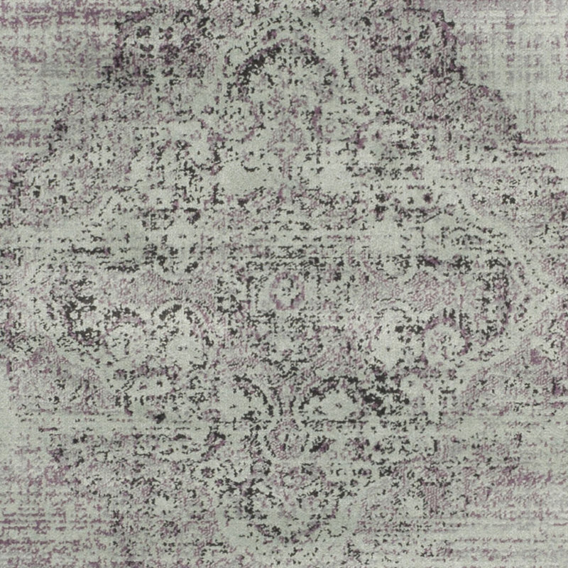 Tapis extérieur bleu clair Vishnu, Rectangle 3 pi 3 po x 4 pi 7 po