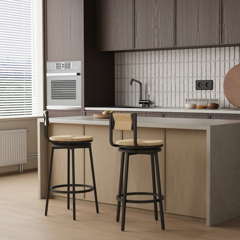 Ensemble de 2 tabourets pivotants Honey