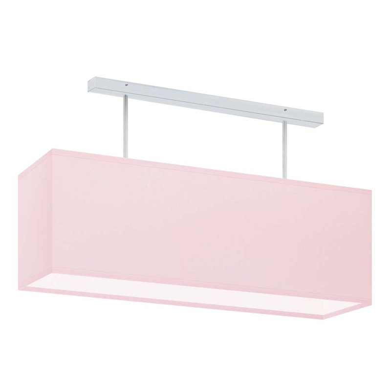 Decoda 2 - Light Kitchen Island Pendant, Silver, Light Pink