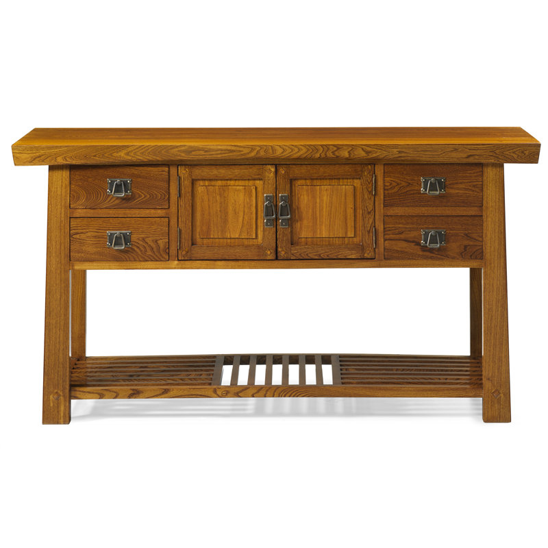 Bevans 152cm Solid Wood Console Table