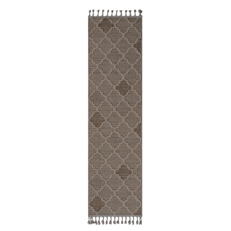 Collection Trellis Indoor Outdoor Area Rug, Rectangle 7'9" x 10'