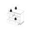 Bosanski 96.2 cm W Chest of 4 Drawers