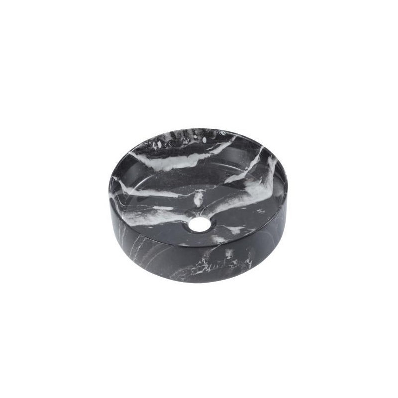 Round Sink, Black