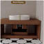 Meuble-lavabo mural 39,4 po