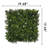 1.6 ft. H x 1.6 ft. W Artificial Tulum Leaf Fence Panel