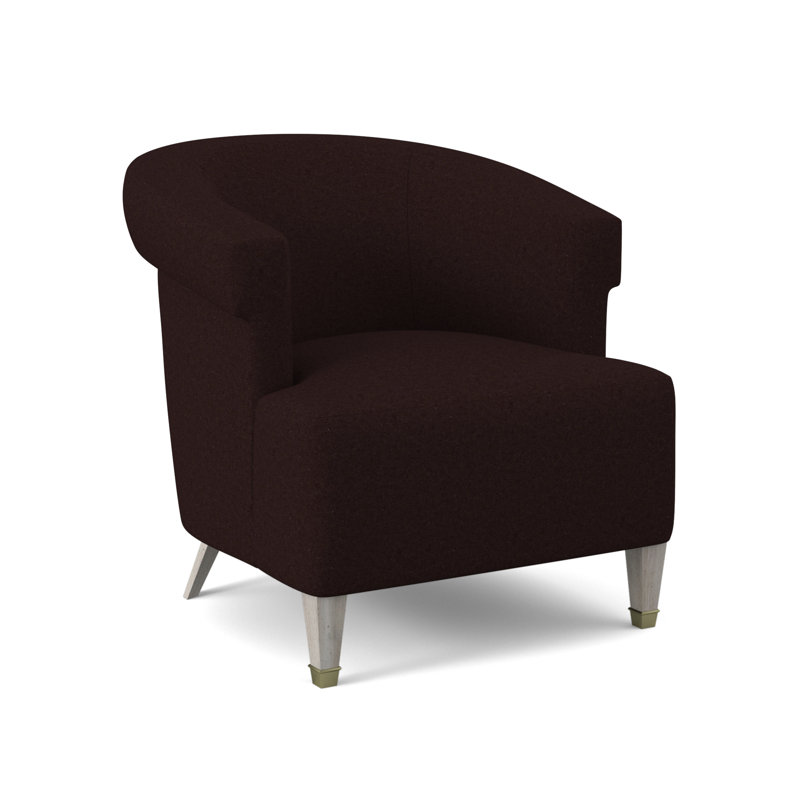 Fauteuil large de 30,5 po Madame, Acajou Margaret, Bisque