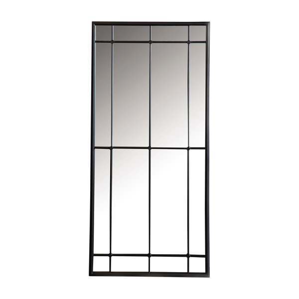 Wade Logan® Auryana Metal Window Pane Wall Mirror & Reviews | Wayfair