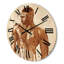 Horloge murale en bois-63901849-63913689
