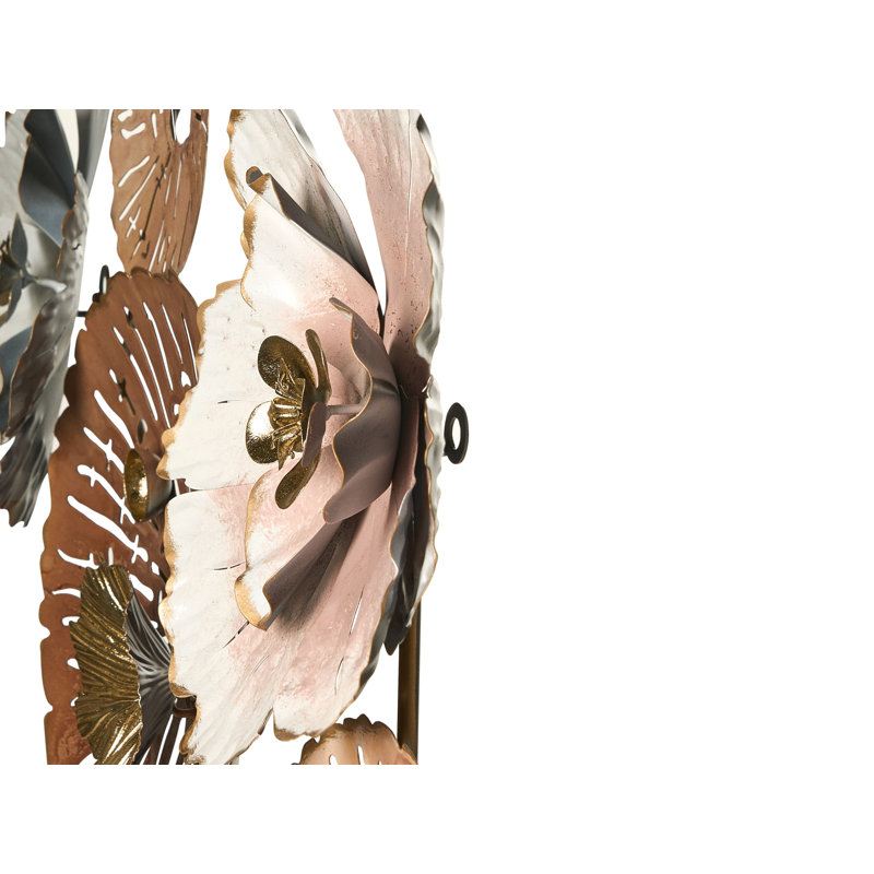 Handmade Plants & Flowers Wall Decor on Iron