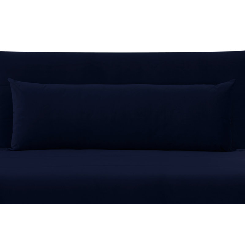 Boonton 2 Seater Velvet Sleeper, Blue