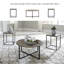 Ensemble de 3 tables basses Kleinschmidt