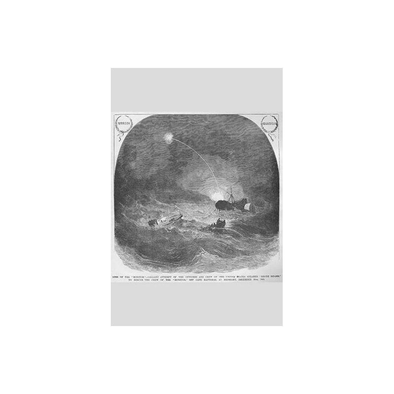 Perte de l’écran gallant de cape hatteras-impression, H 36 po x l 24 po x P 1,5 po
