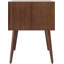 Armoire moderne en bois d'acacia