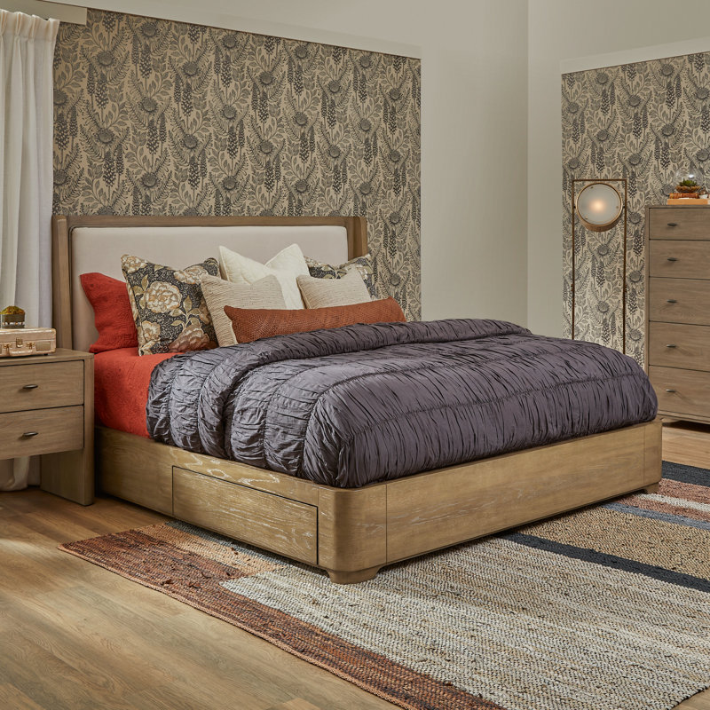 Haven Upholstered Storage Bed, Queen