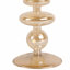 Porte-bougie en verre sculptural avec base arrondie - Porte-bougie de table moderne pour table basse - Porte-bougie décoratif pour n'importe quelle pièce - 7 po-1402923430