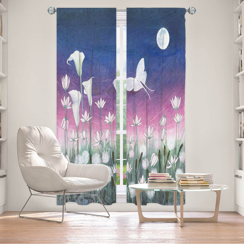 Delaughter Room Darkening Curtain Pair, 20" W x 61" L
