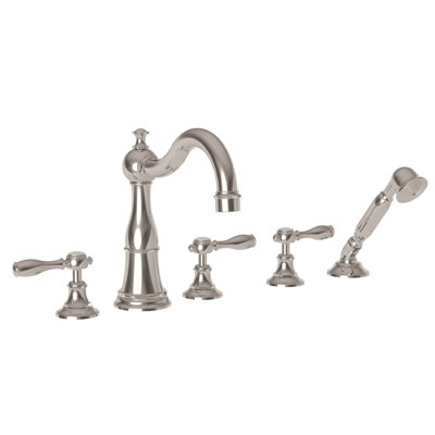 Roman Tub Faucet With Hand Shower