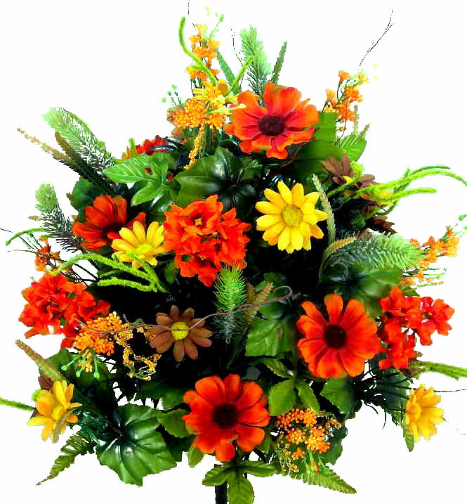 Large douille de fleurs mélangées, Récoltes