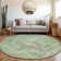 Machine Washable Indoor/Outdoor Xhevrie Aloe Rug