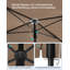 Burdzel Rectangular Market Parasol-24857056-24857057
