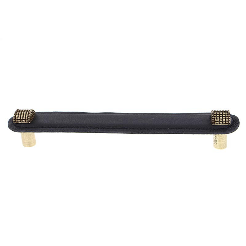 Tiziano 5" Center to Center Bar Pull, 5", Antique Brass