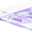 Hibiscus Acrylic Rectangle Decorative Tray-1426889317-1426889309