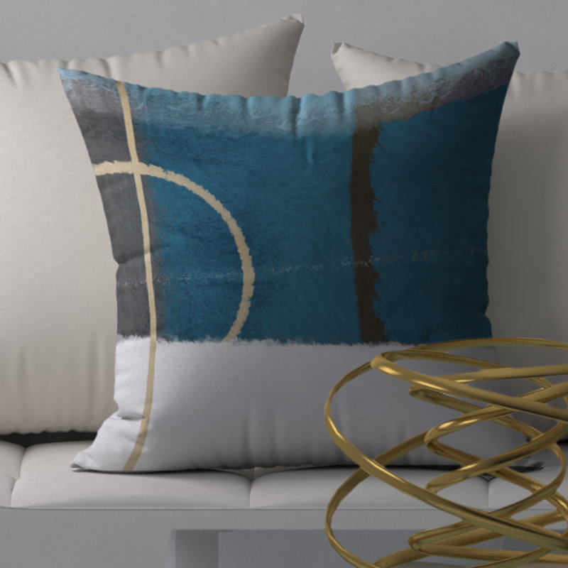 Housse de coussin carrée incroyable et insert, 18 po x 18 po