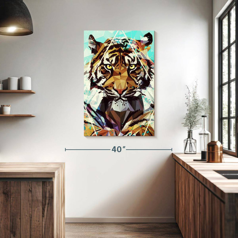Brampt It Tiger, H 39 po x l 26 po