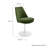 Lippa Upholstered Swivel Dining Chair-105239765-105239762