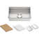 Prolific® 29" L x 17.75" W x 10.97" D Kitchen Sink with Accessories