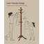 Solid Wood 10 - Hook Coat Rack