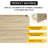 Bathroom Vanity 36" - Oak, Build Wall Mounted, Ample Drawer Space