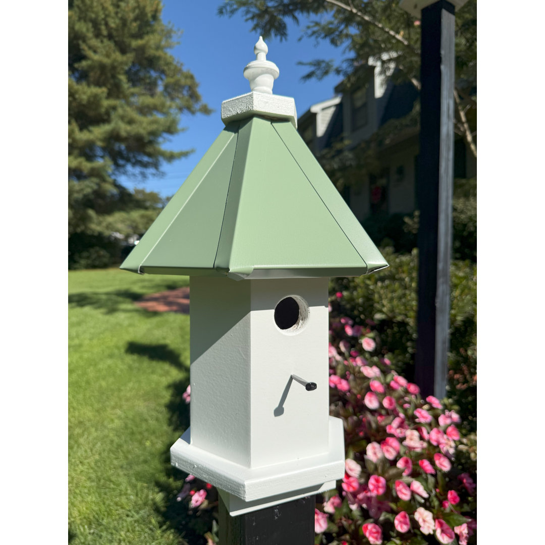 Allin 20 in x 11 in x 11 in Birdhouse Charlton Home® 