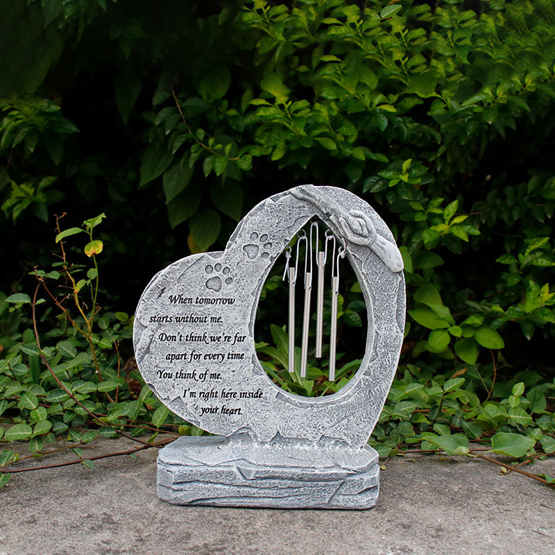 Wind Chime Gravestone
