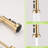 Brushed Gold Sink Faucet With Pull Down - Spot Finish, 360 Swivel, 1.8Gpm Flow Rate Scratch Surface, 9.05" Spout Reach,