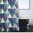 Joshi Geometric Shower Curtain-409587350
